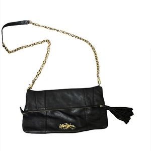 Betsey Johnson Black Crossbody Bag